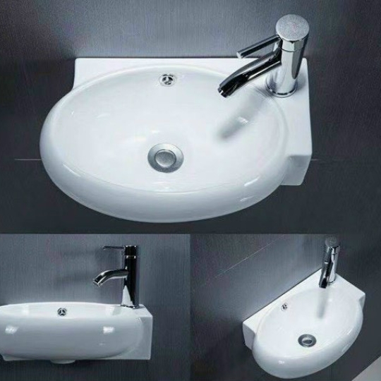 Lavabo góc treo tường