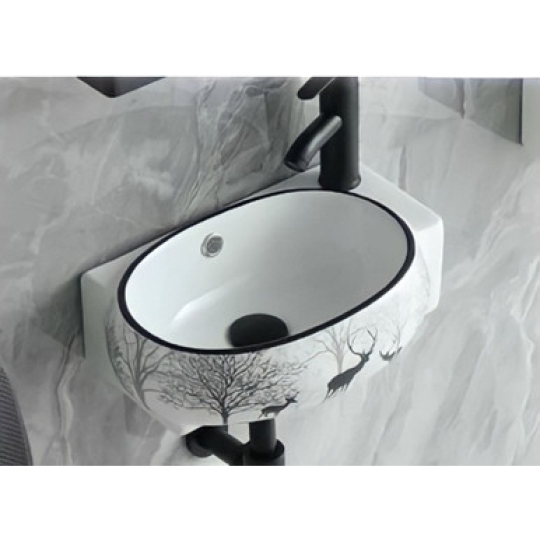 Lavabo góc treo tường
